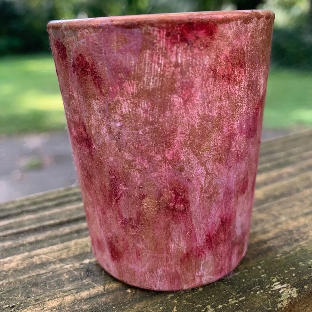 Hand Painted Votive Candle Holder Set - Picture 6 of 8